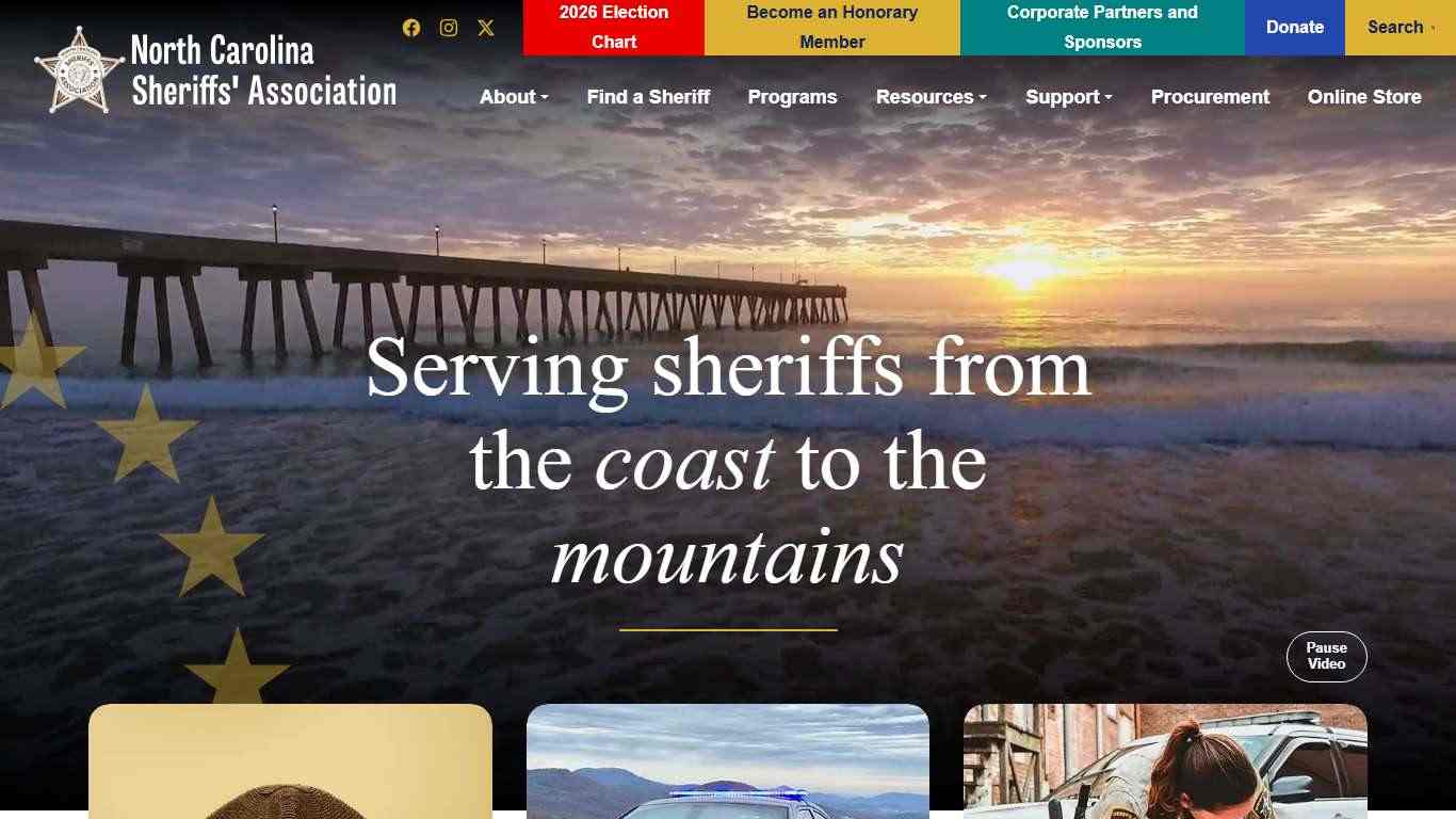 Home | North Carolina Sheriffs' Association